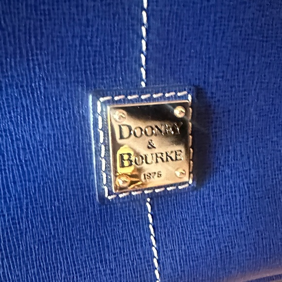 Dooney & Bourke Royal Blue Shoulder Bag - Picture 4 of 7